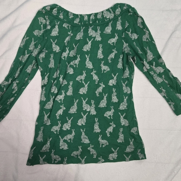 Anthropologie Geometrical Bunny Top - Picture 5 of 6